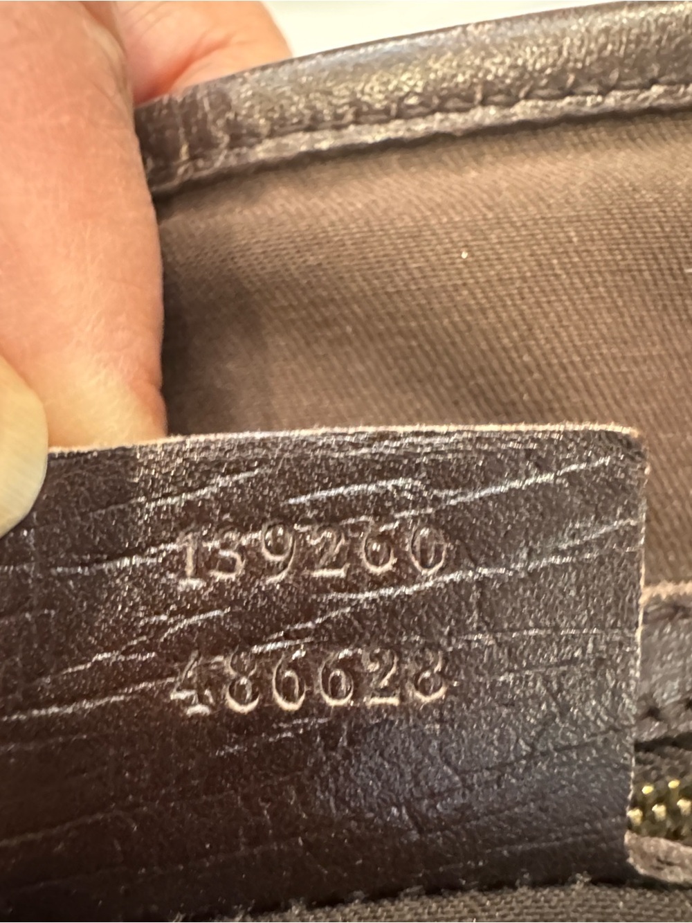 Authentic Gucci Beige Monogram Tote with Green and Red Stripes - Picture 8 of 10